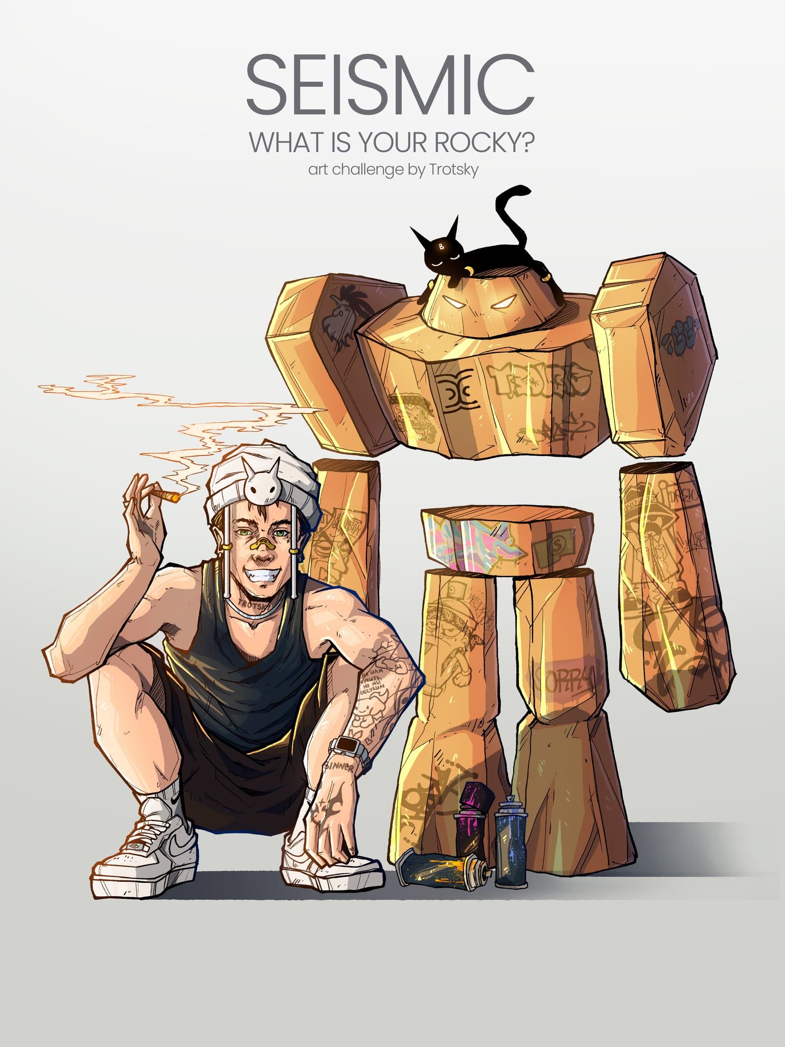 What Is Your Rocky community art challenge by Trotsky